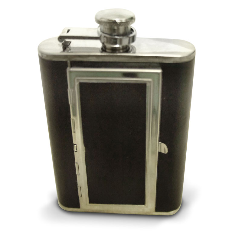 Placatka s pouzdrem na cigarety, objem 160 ml.