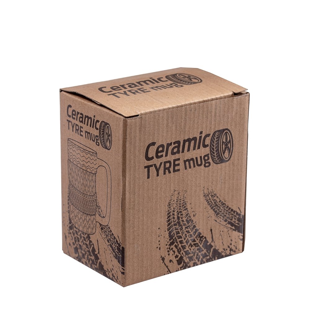 Pneumatikový hrnek s klíčem, 450 ml.
