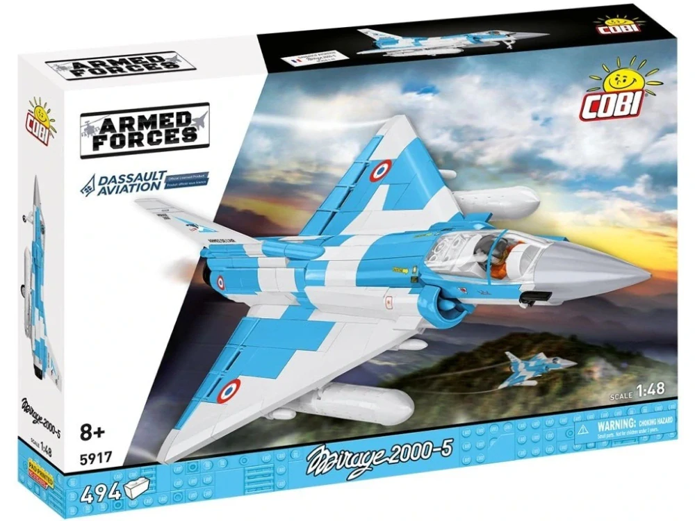 COBI 5917 Mirage 2000-5, 1:48, 494 kostek