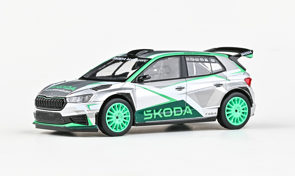 Abrex Škoda Fabia IV RS Rally2 (2022) 1:43 Motorsport Design 2023