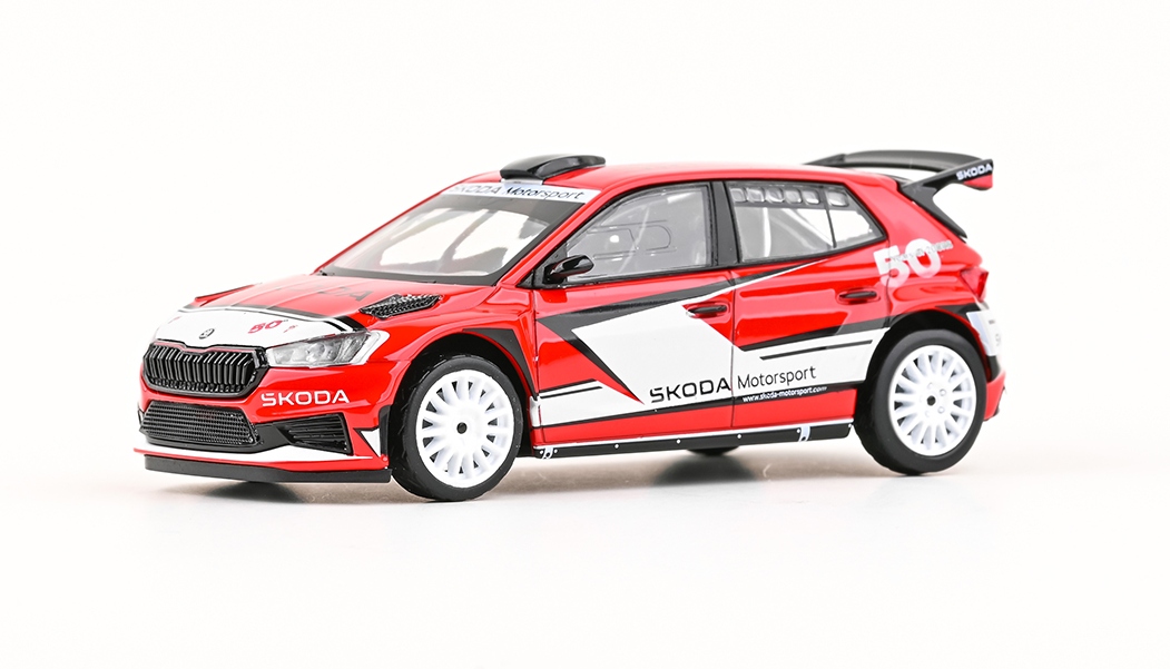 Abrex Škoda Fabia IV RS Rally2 (2022) 1:43 Motorsport Design 2024 200RS