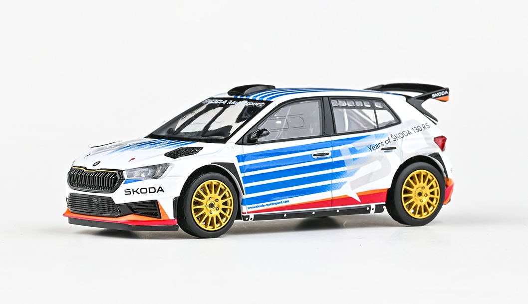 Abrex Škoda Fabia IV RS Rally2 (2022) 1:43 Motorsport Design 2025 130RS MC