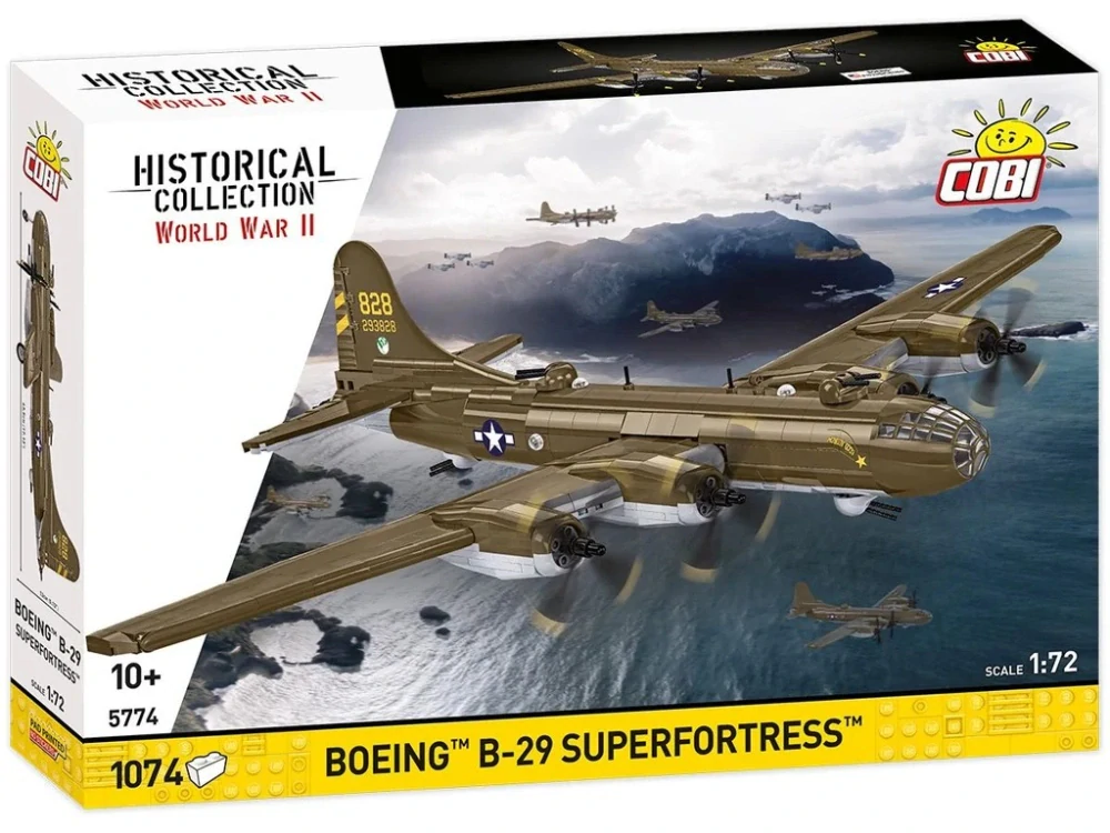 Cobi 5774 II WW Boeing B-29 Superfortress, 1:72, 1074 kostek