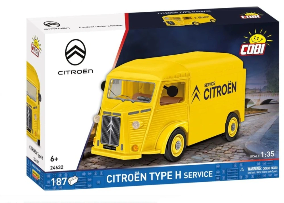 Cobi 24632 Citroën Type H Servisní vozidlo, 1:35, 187 kostek