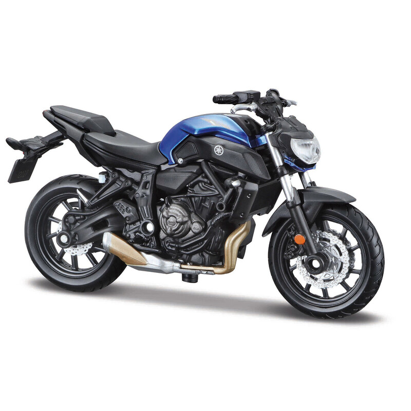 Maisto Yamaha MT-07 (2018), Modrá 1:18