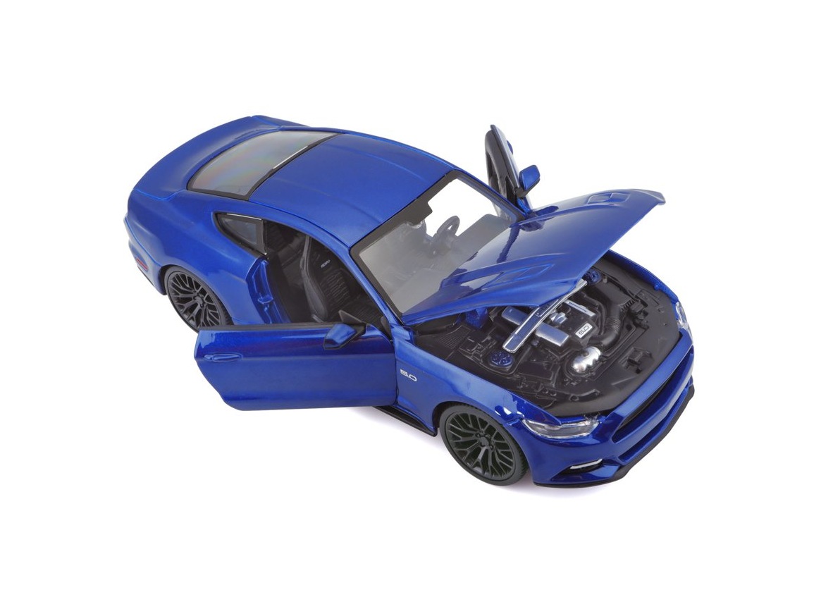 Maisto Ford Mustang GT 2015 Modrý 1:24