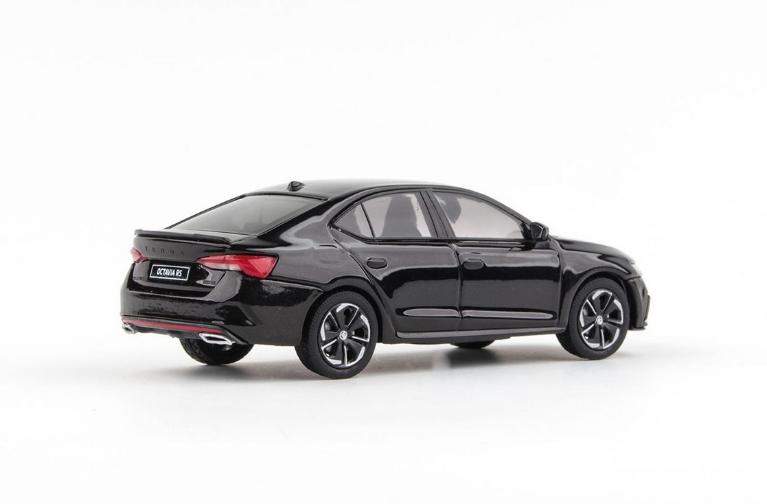 Abrex Škoda Octavia IV RS (2020) Černý Crystal Metalíza 1:43