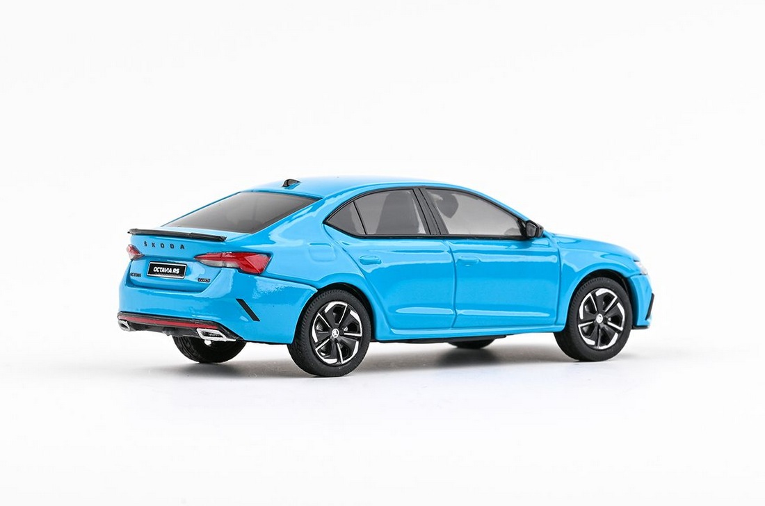 Abrex Škoda Octavia IV RS (2020) Modrá Orbit 1:43