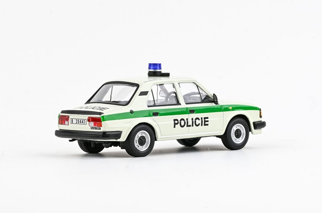 Abrex Škoda 120L (1984) Policie 1:43