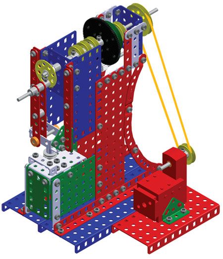 Merkur 8 stavebnice, 1405 dílů, 130 modelů