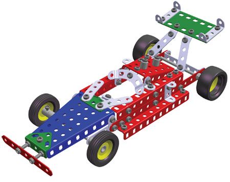 Merkur 010 Formule, 223 dílů, 10 modelů