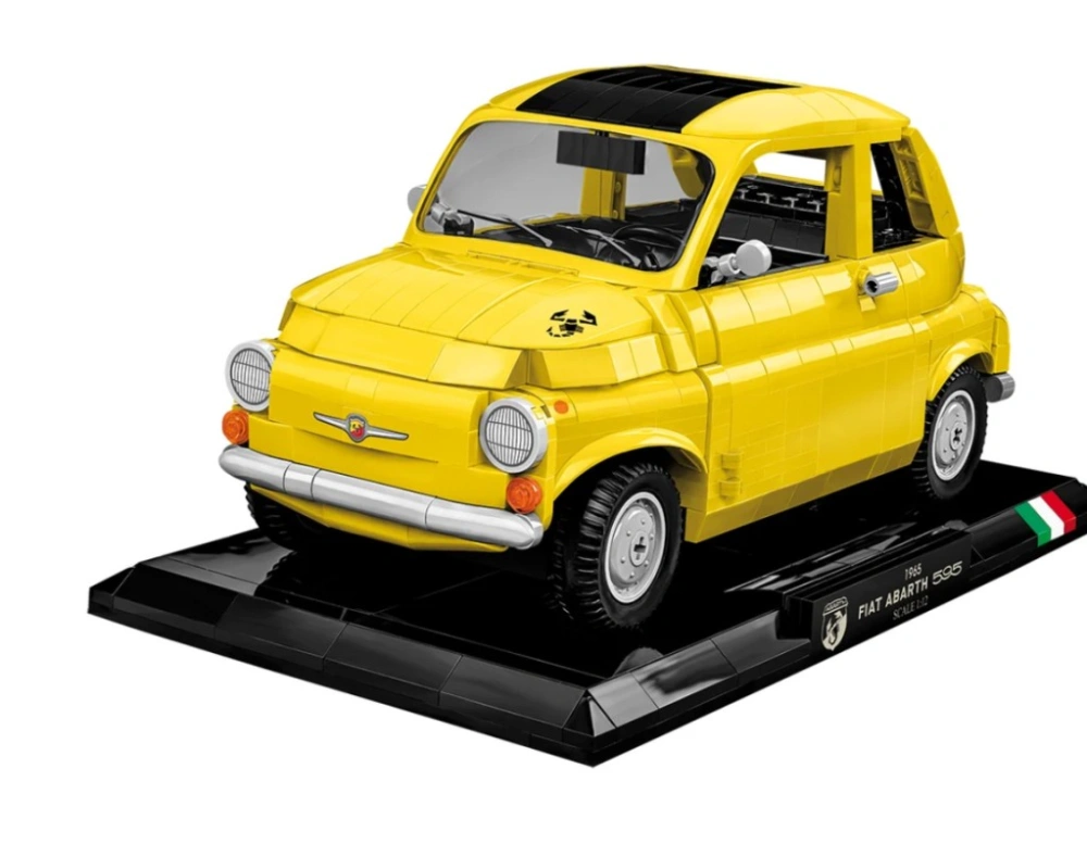 Cobi 24353 Fiat Abarth 595, EXECUTIVE EDITION, 1:12, 1223 kostek