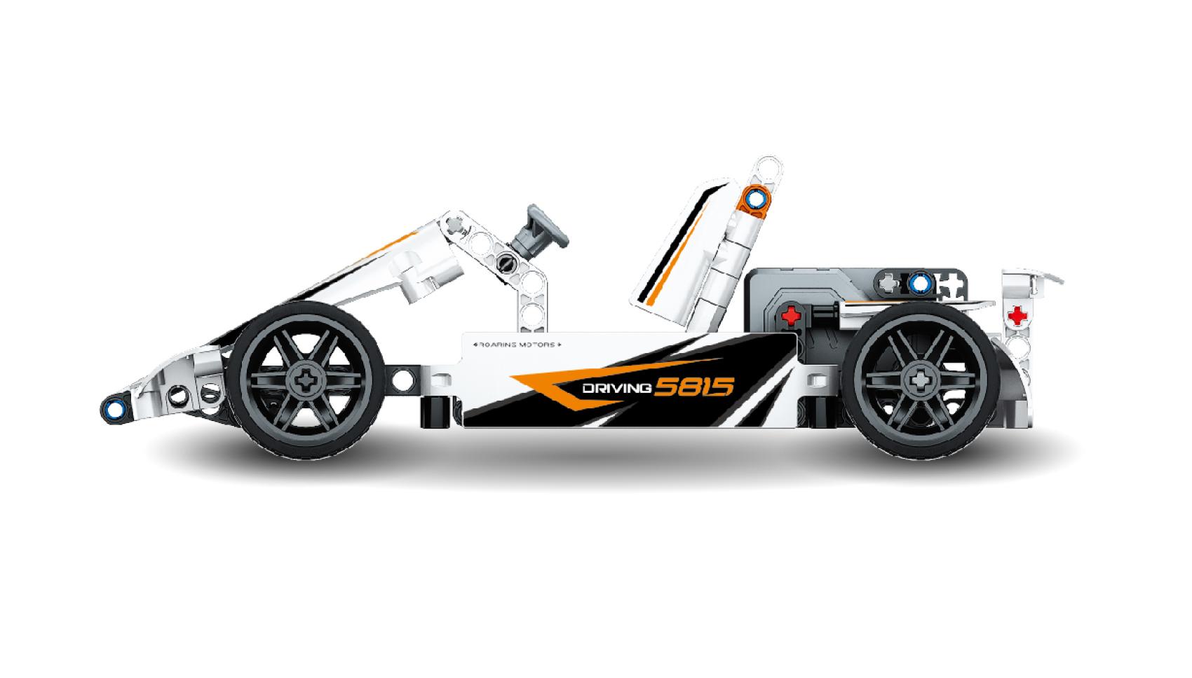 Stavebnice iM.MASTER formule na zpětné natažení, 187 dílků