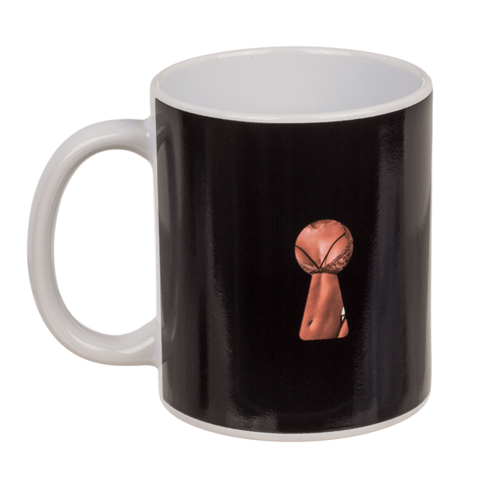 Kameninový hrnek Stripper Girl, s termálním efektem, 12 x 10 cm