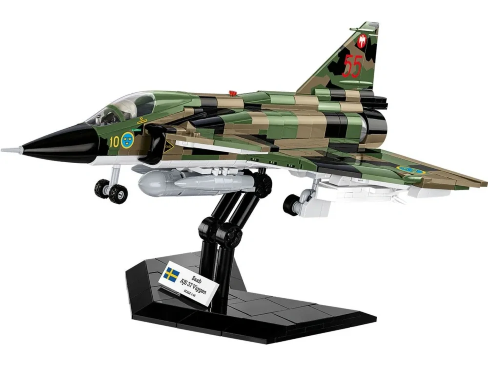 Cobi 5911 Armed Forces SAAB AJS37 VIGGEN, 1:48, 911 kostek