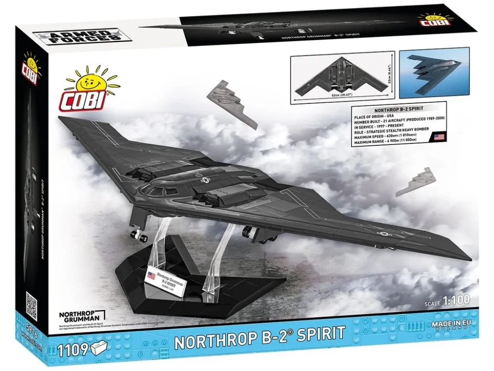 Cobi 5916 Northrop B-2 Spirit, 1:100, 1109 k