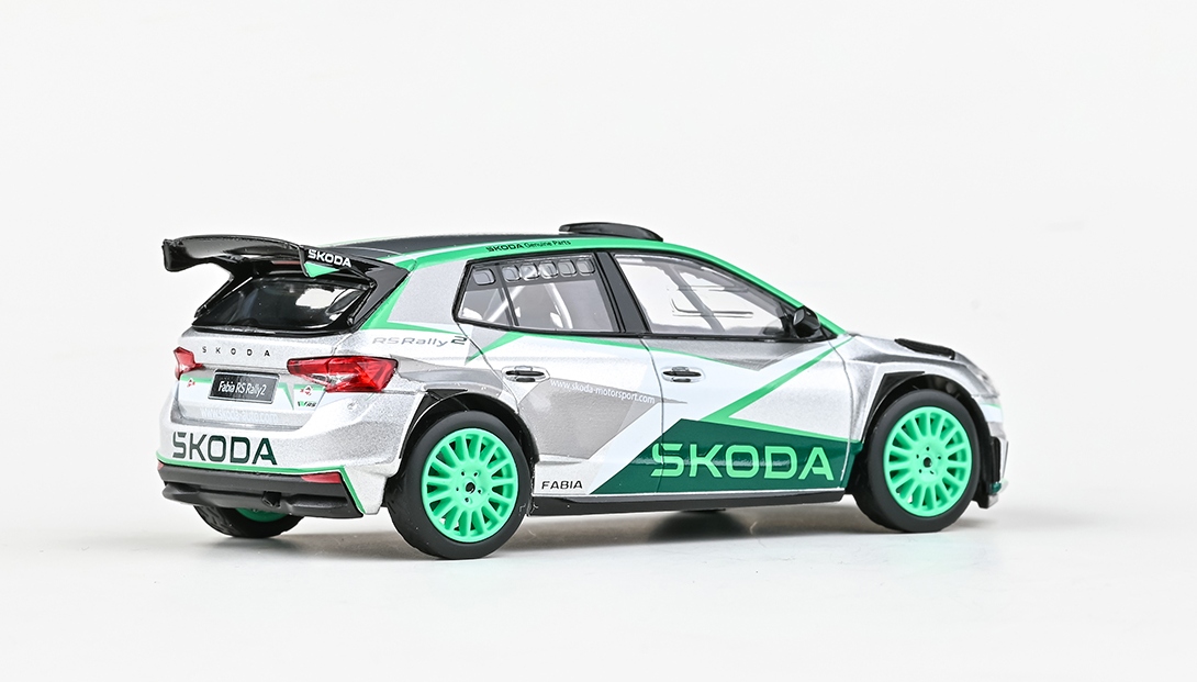 Abrex Škoda Fabia IV RS Rally2 (2022) 1:43 Motorsport Design 2023