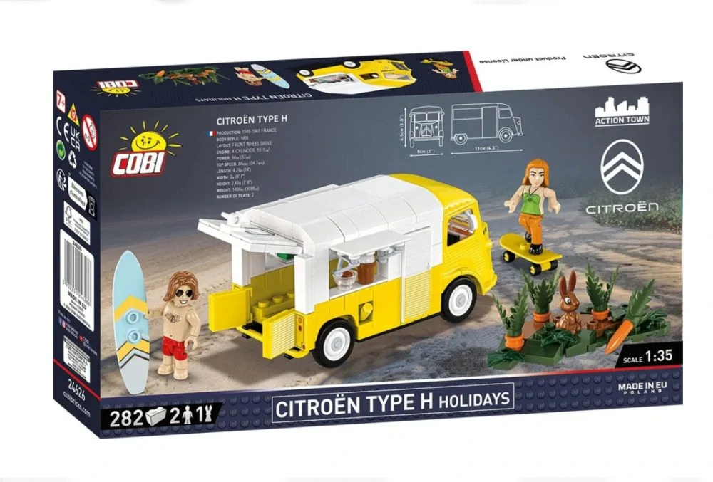 Cobi 24626 Citroën Type H Holidays, 1:35, 282 kostek