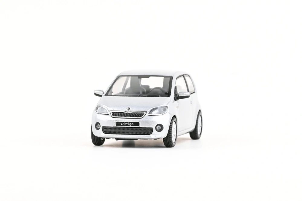 Abrex Škoda Citigo 3dveřové (2011) Stříbrná Brilliant Metalíza 1:43