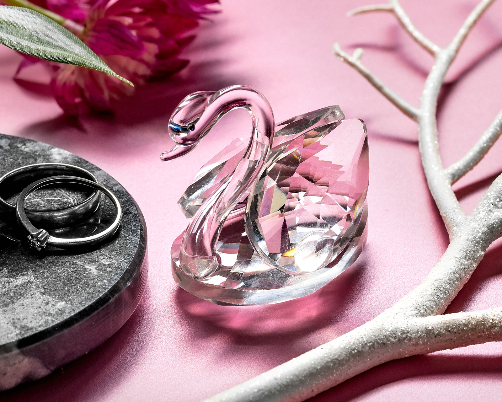 Křišťálová labuť