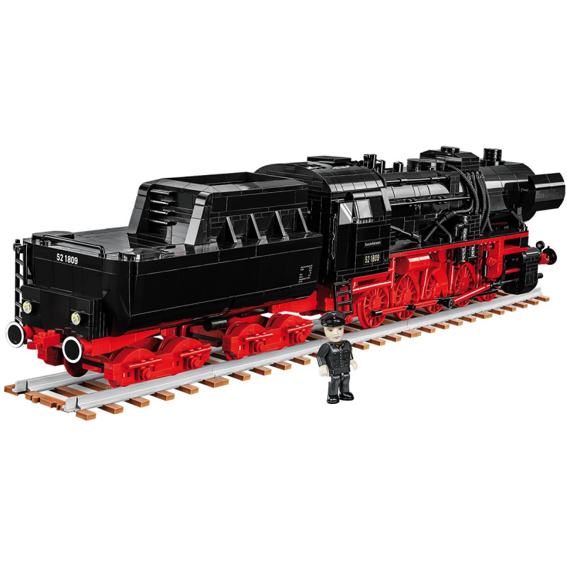 Cobi 6282 Parní lokomotiva DR BR 52 s tendrem, 1:35, 2505 kostek