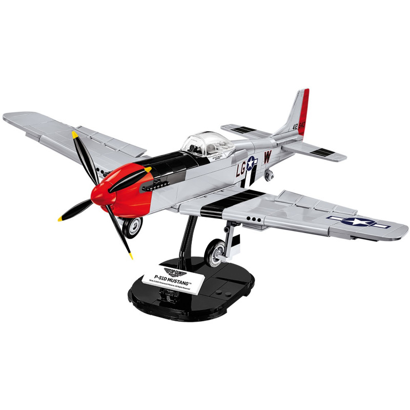 Cobi 5847 TOP GUN P-51D Mustang, 1:48, 150 kostek
