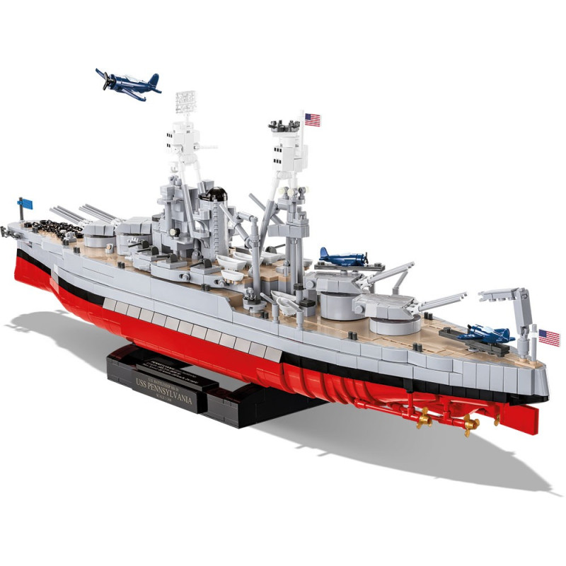 Cobi 4842 II WW Pennsylvania Class Battleship 2v1, 2088 kostek