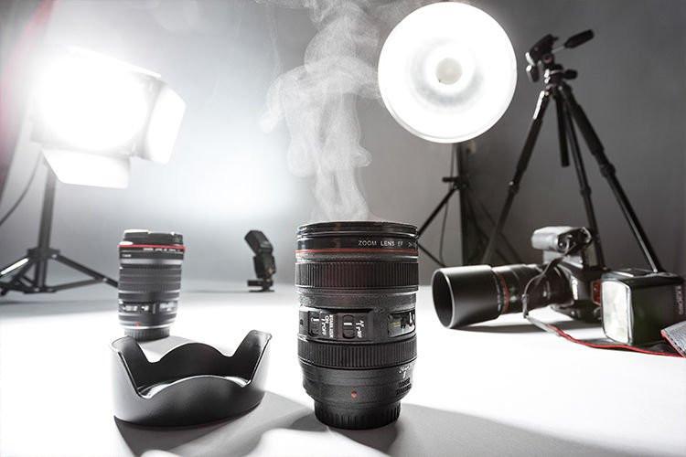 Gadget Master Lens Mug, Fotografický hrnek 450 ml.