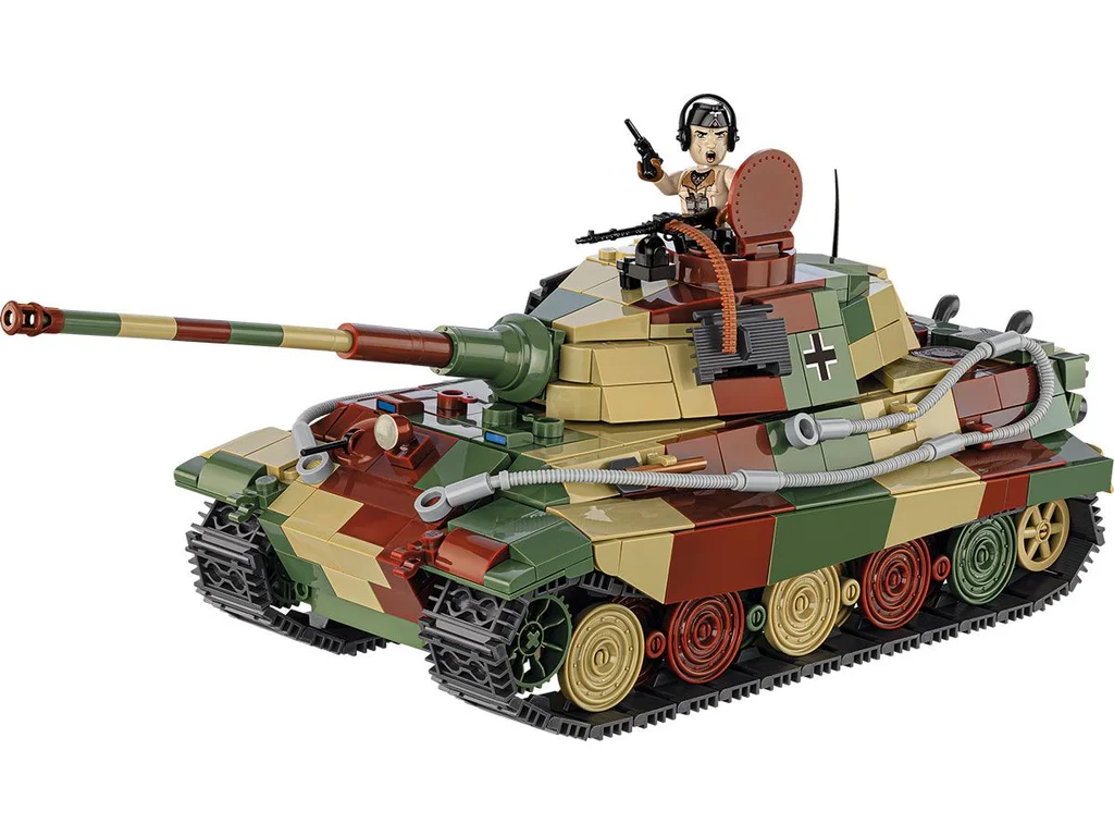 COBI 3113 II WW Panzer VI Ausf. B Königstiger, 1:35, 802 kostek