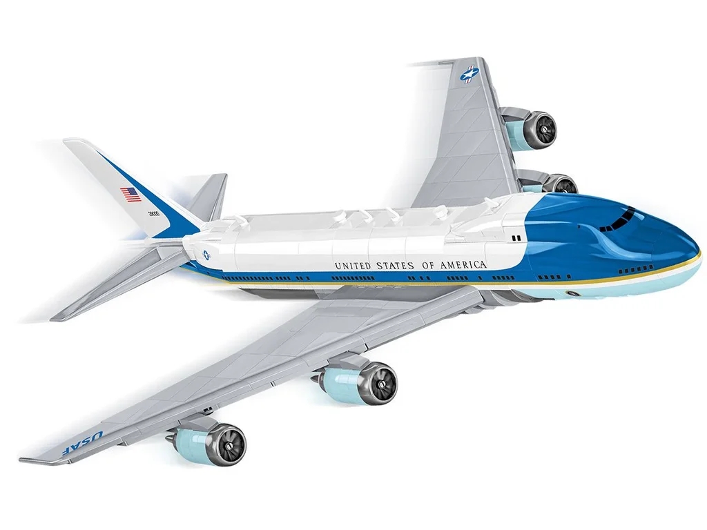 Cobi 26610A Boeing 747 Air Force One, 1:144, 1088 kostek