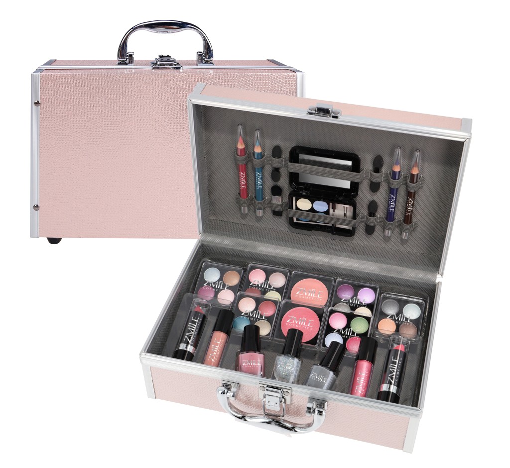 ZMILE Kosmetický kufřík Eye Catcher, růžový