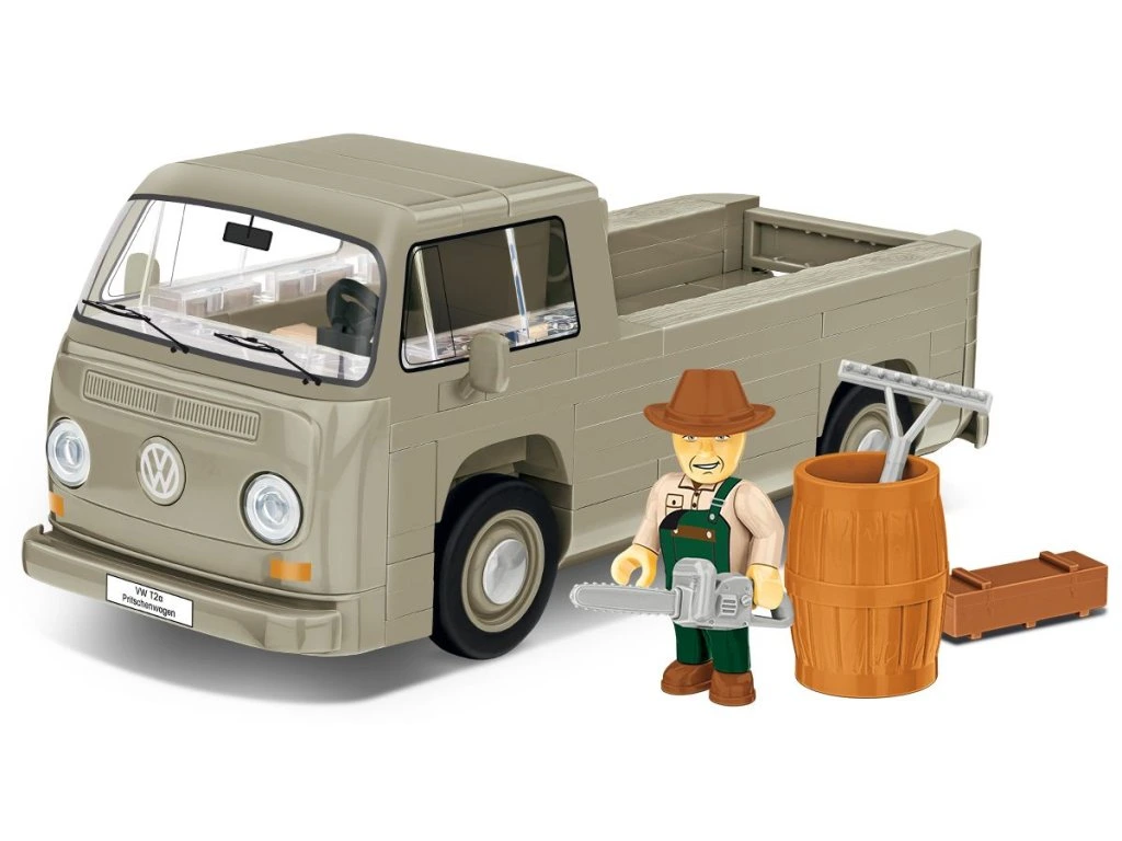 Cobi 24618 Volkswagen T2a Pritschenwagen, 1:35, 151 kostek