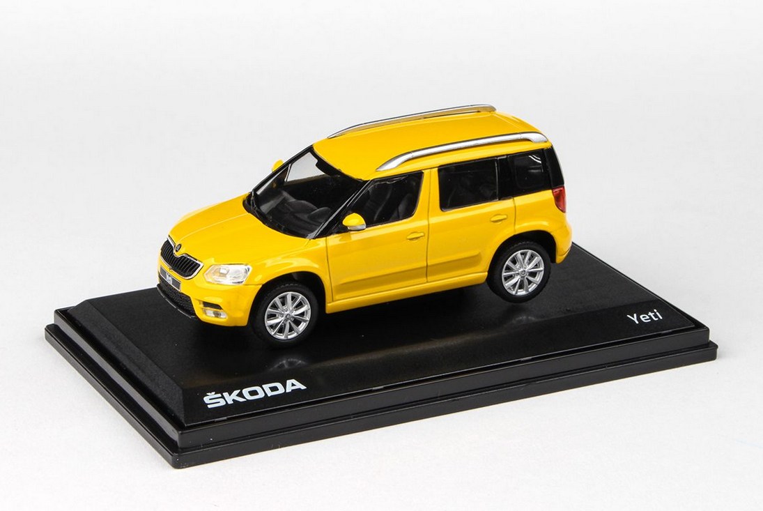 Abrex Škoda Yeti FL (2013) Žlutá Taxi 1:43