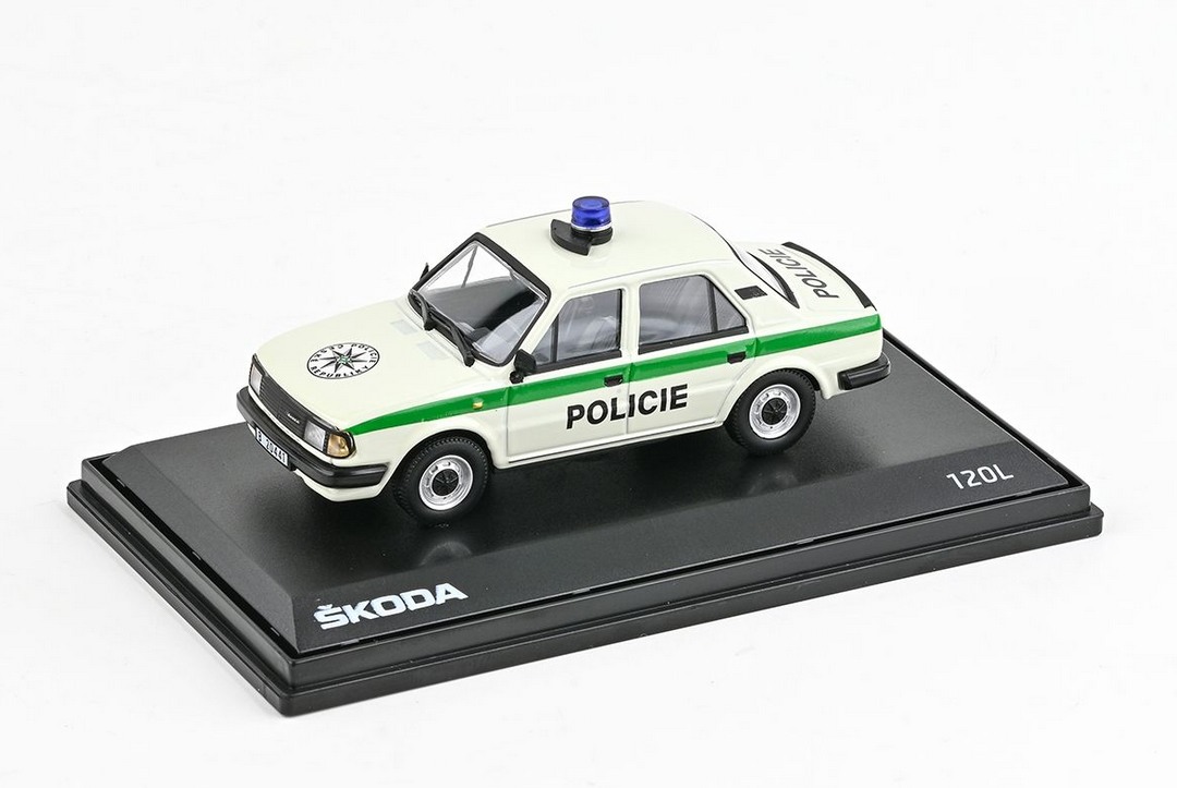 Abrex Škoda 120L (1984) Policie 1:43