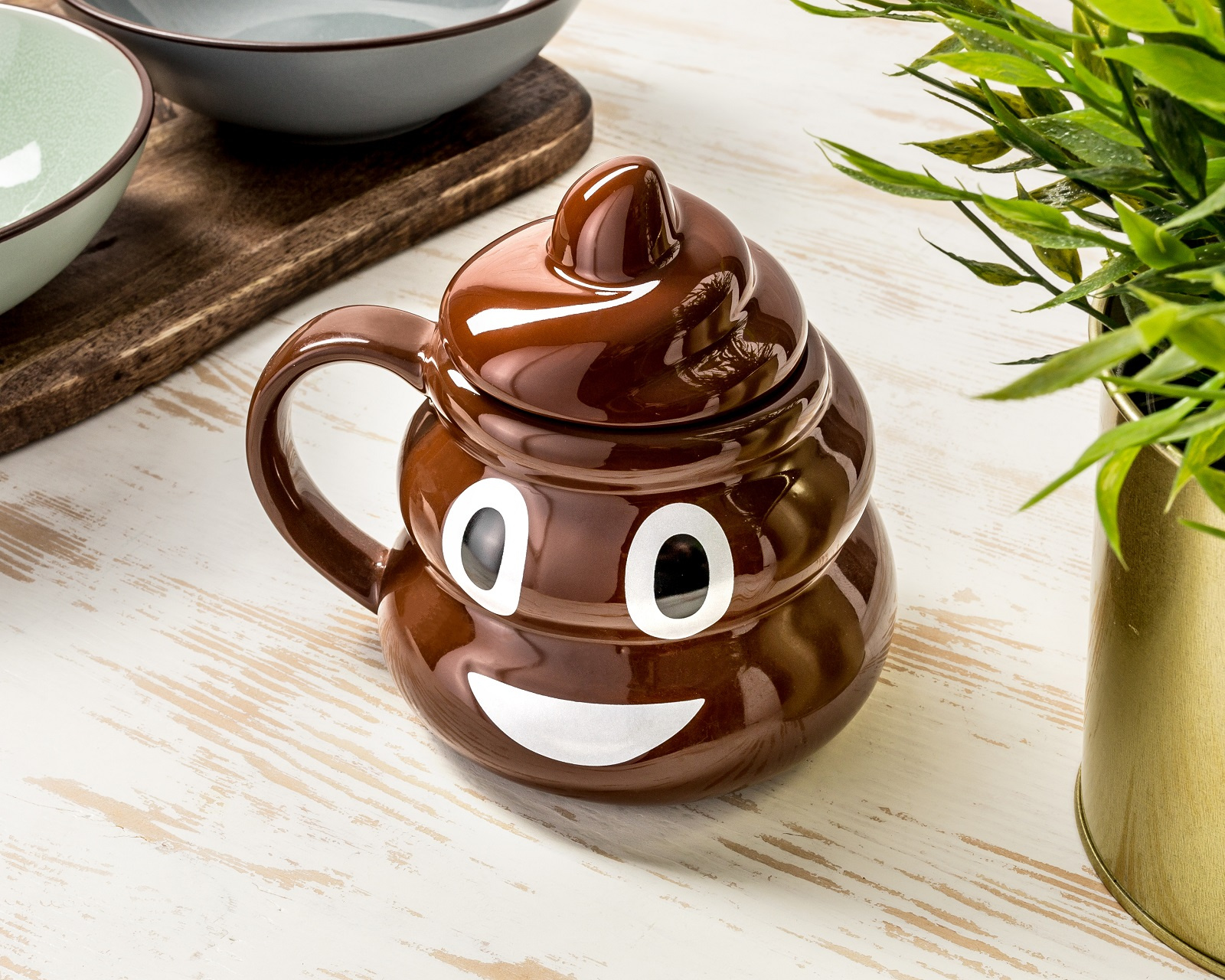 Poop keramický hrnek, 600 ml.