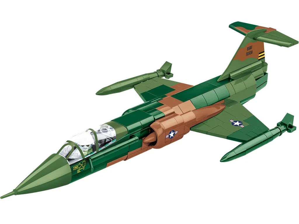 COBI 2426 Vietnam War Lockheed F-104 Starfighter, 1:48, 438 kostek