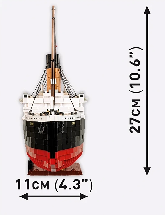 Cobi 1686 R.M.S. Titanic, 1:300, 3260 kostek