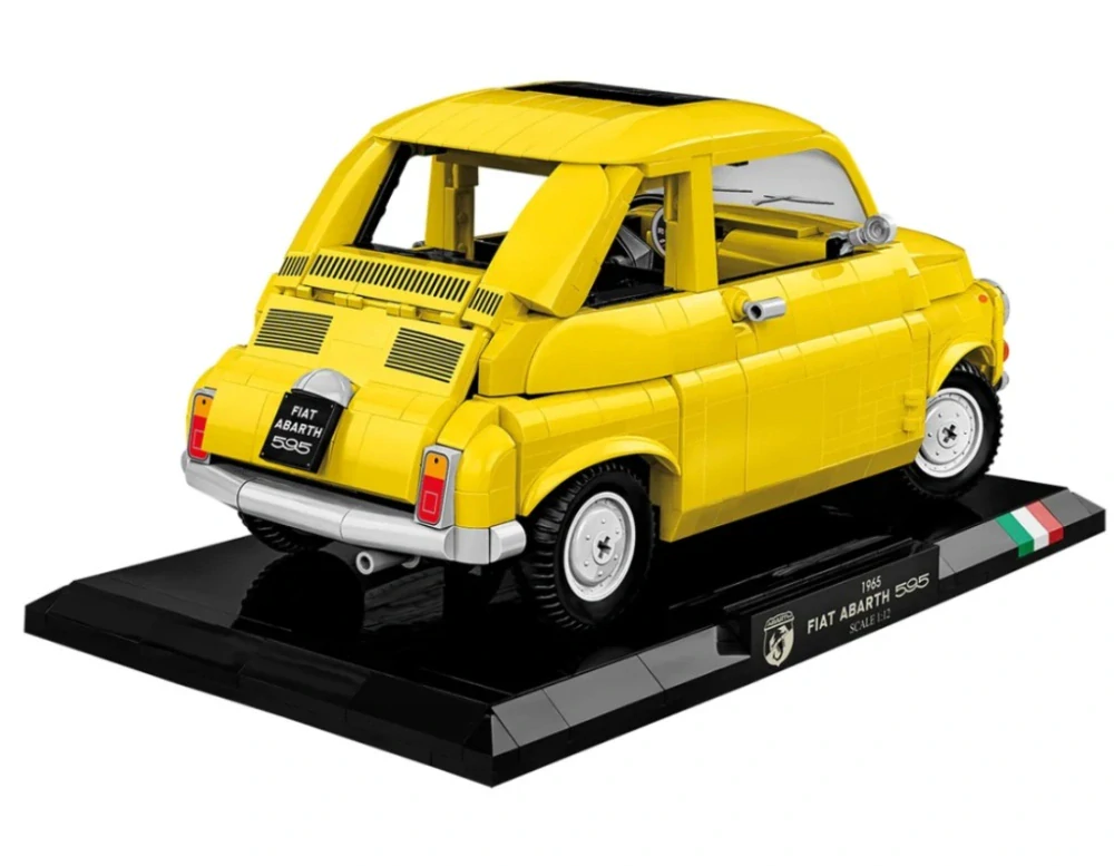 Cobi 24353 Fiat Abarth 595, EXECUTIVE EDITION, 1:12, 1223 kostek