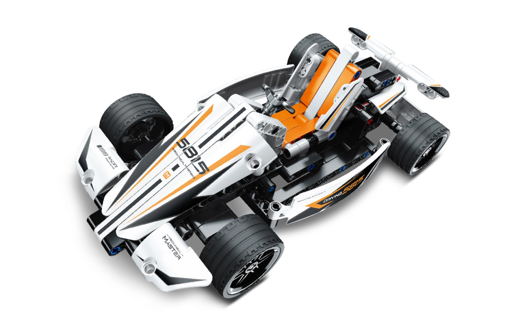 Stavebnice iM.MASTER formule na zpětné natažení, 187 dílků