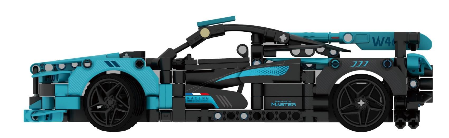 Stavebnice iM.MASTER programovací RC auto na baterie, 2,4GHz, 439 dílků