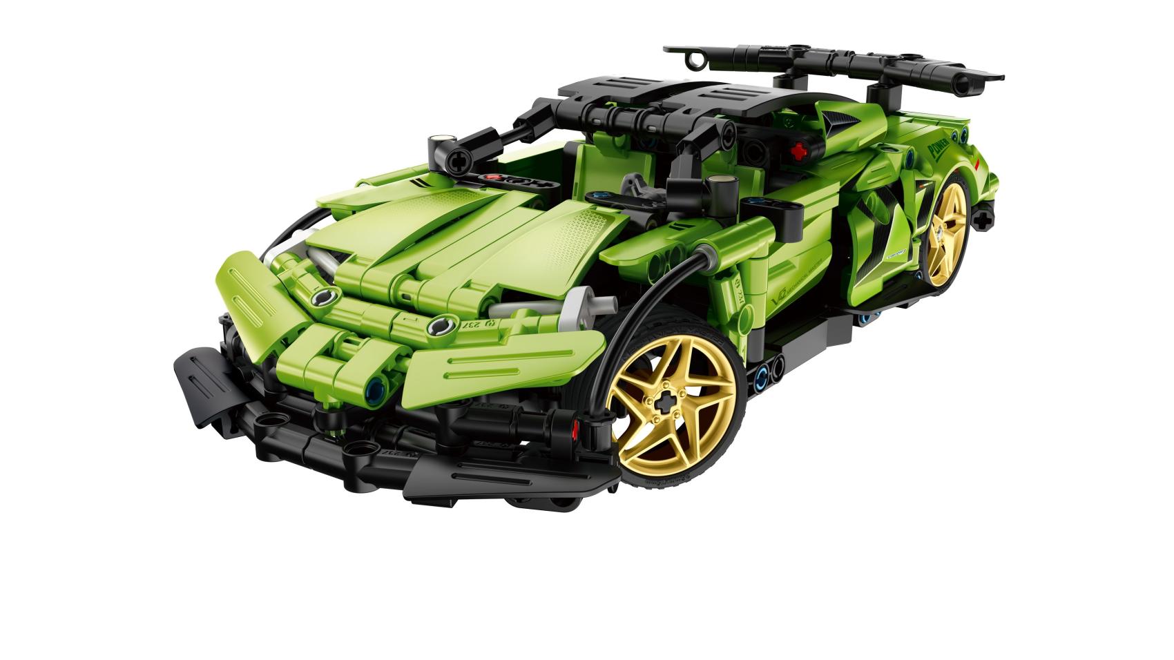 Stavebnice iM.MASTER závodní RC auto, 2,4GHz, 429 dílků