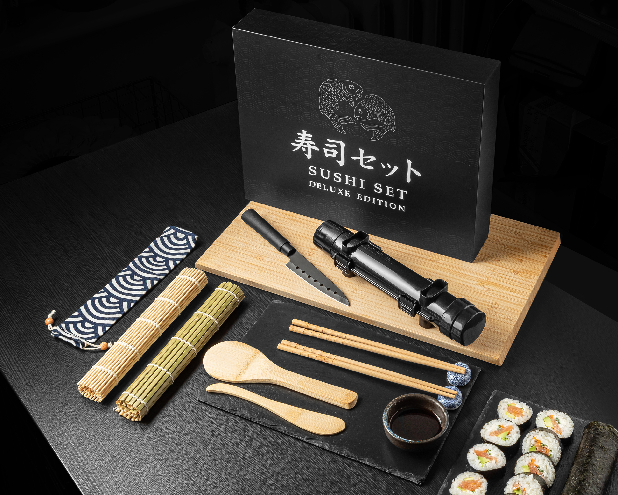 Sushi making kit deluxe, dárková sada