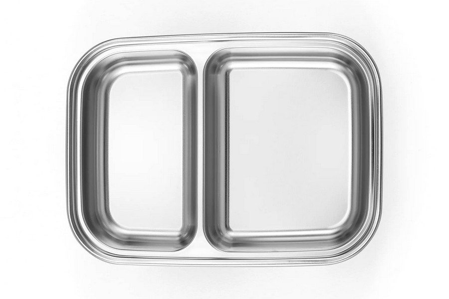 Nerezová obdelníková dóza Cuitisan předělená 1000ml