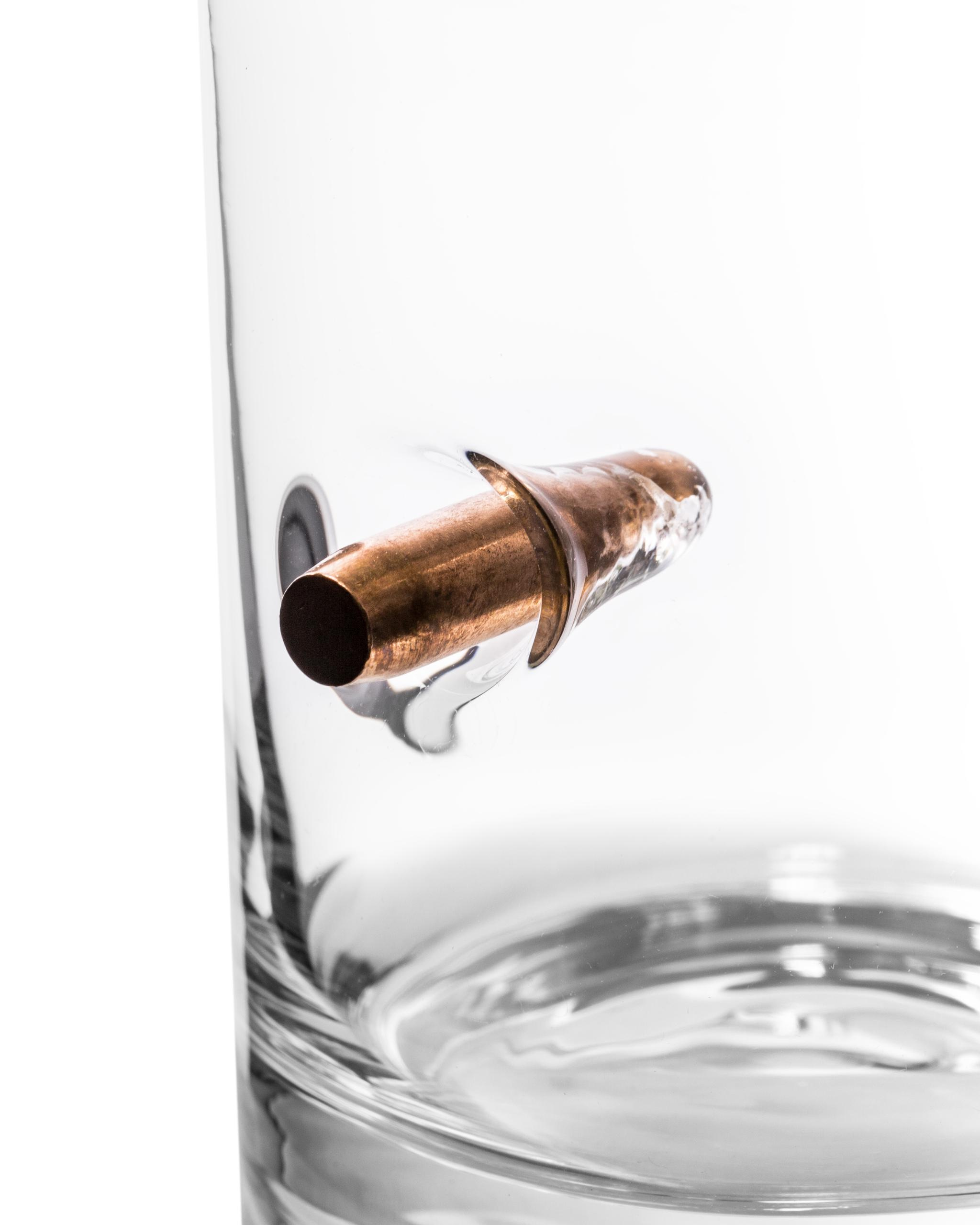 Sklenice na whisky s pravou kulkou, 278 ml.