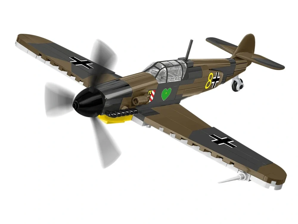 Cobi 5873 II WW Messerschmitt BF-109F, 1:48, 123 kostek