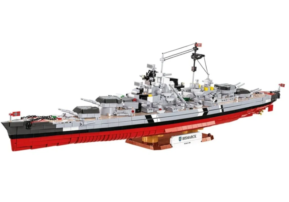 Cobi 4860 II WW Battleship Bismarck, 1:300, 3204 kostek