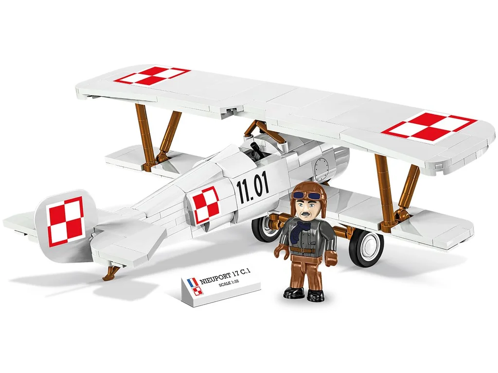 Cobi 2998 Great War Nieuport 17 C.1, 1:32, 274 kostek