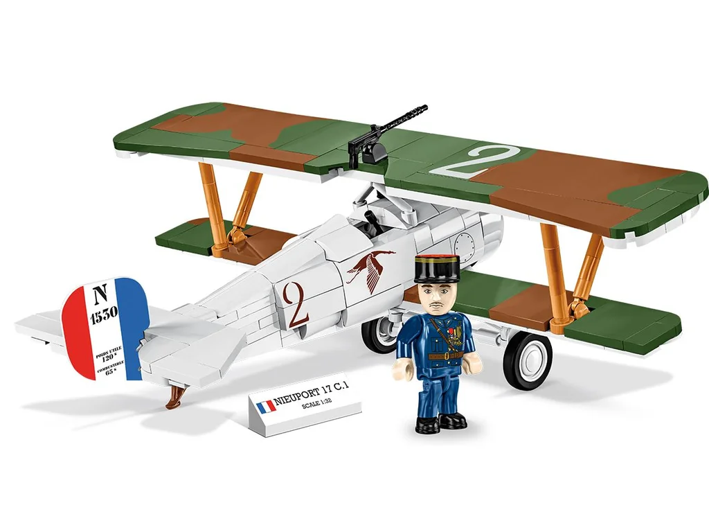 Cobi 2997 Great War Nieuport 17 C.1, 1:32, 277 kostek