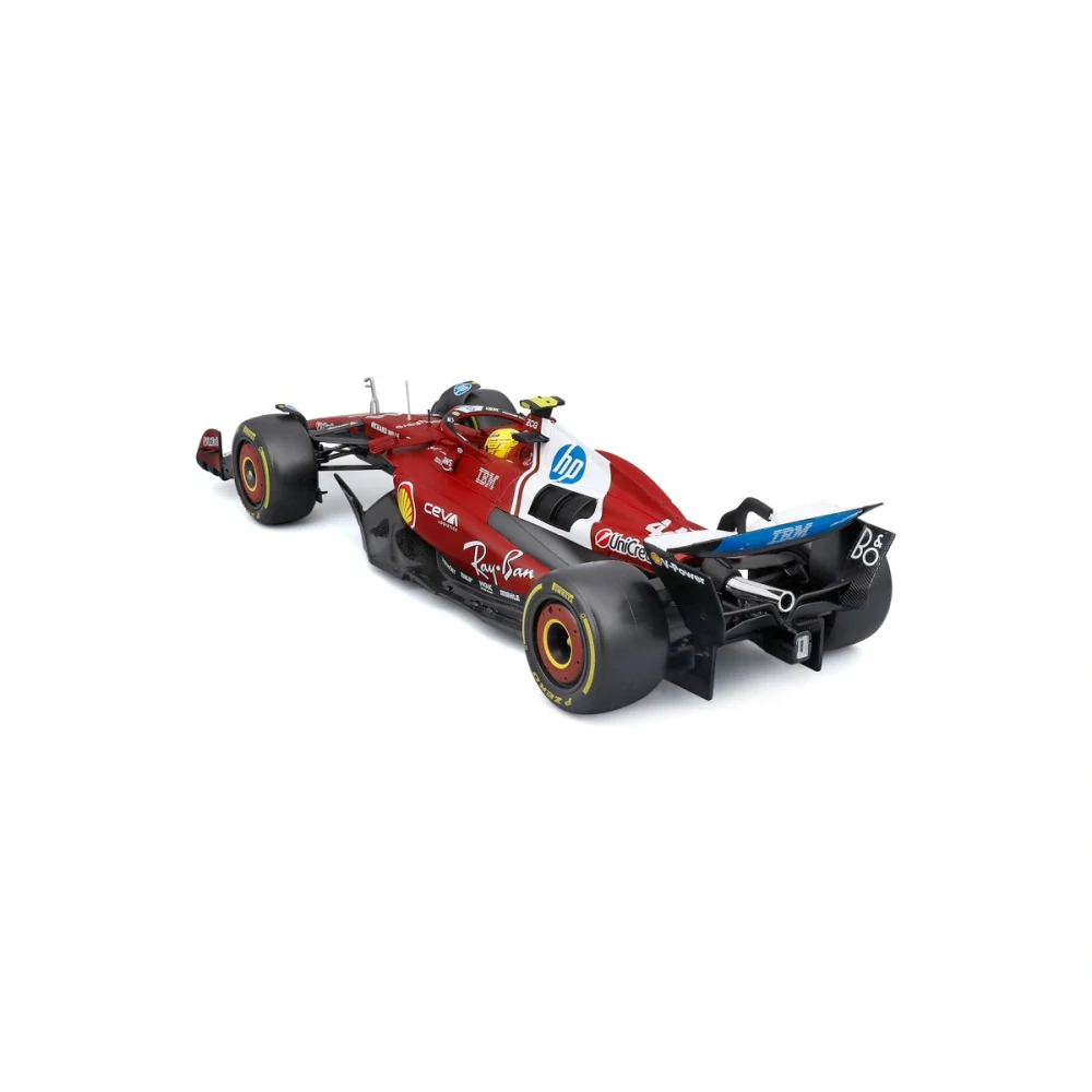 Bburago – RACE Formule F1 Ferrari SF-25 (2025) s helmou, #44 Lewis Hamilton, 1:18