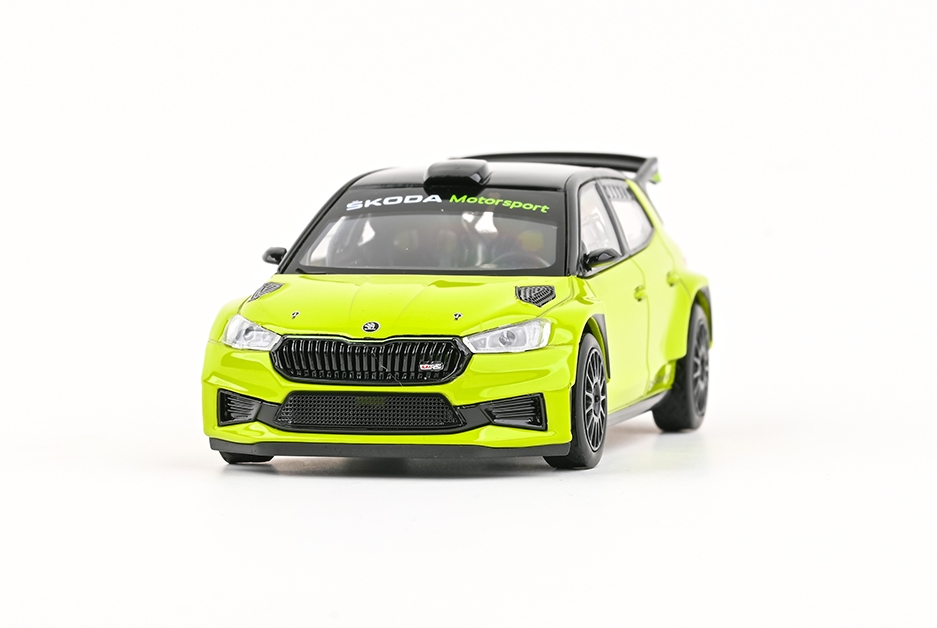 Abrex Škoda Fabia IV RS Rally2 (2022) 1:43 Zelená Mamba